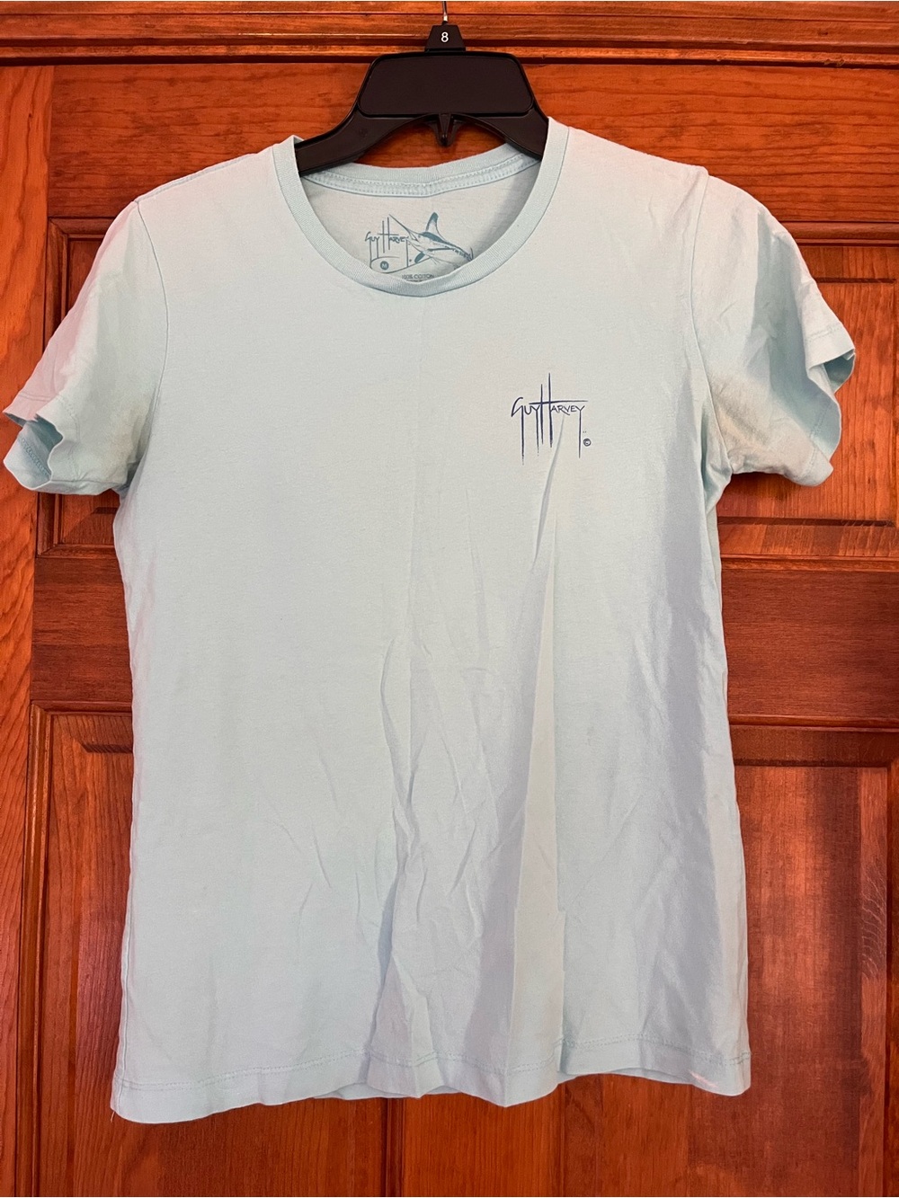 Guy Harvey Light Blue Short Sleeve Graphic Tee